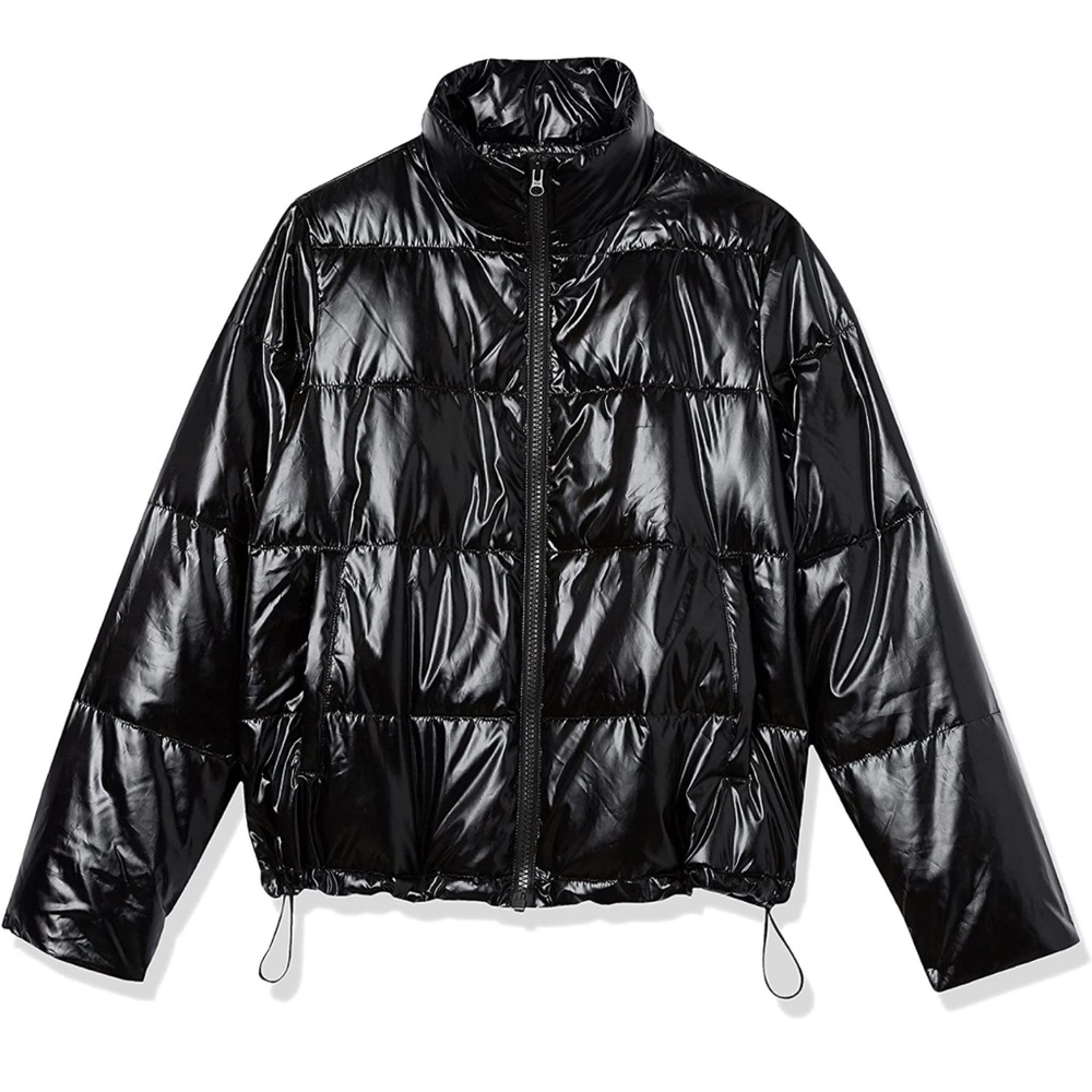 Core 10 liquid  black puffer jacket